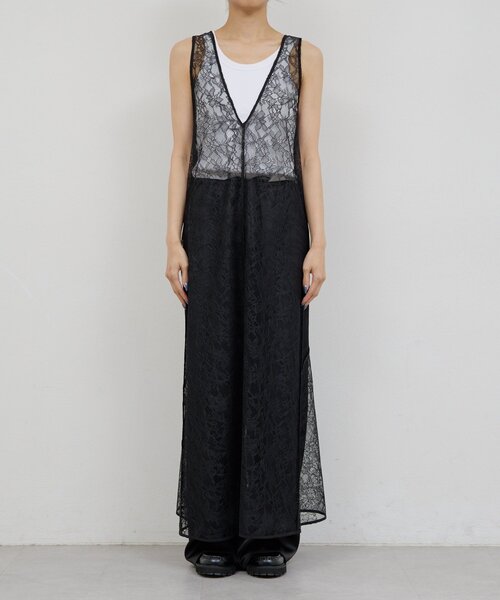 セール】【前後2way】レースワンピース（ワンピース