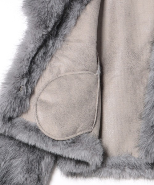 セール】エコファーボリュームコート（その他アウター）｜ViViDAY