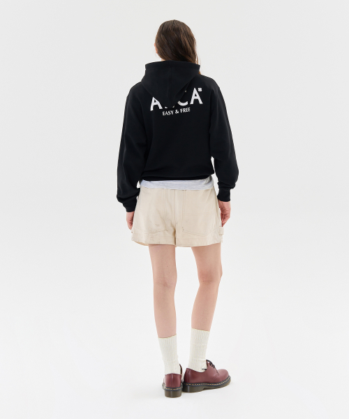 AECA（エイカ）の「AECA SIGNATURE HOODIE-BLACK（パーカー・レディース・その他・LARGE/X-LARGE/SMALL/MEDIUM）」の3枚目の写真