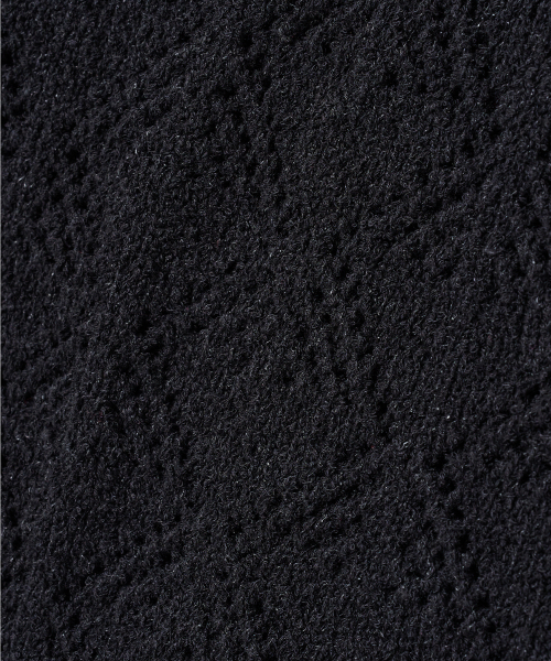 Midnight Move(ミッドナイトムーブ)の「knit top (black)(Tシャツ/カットソー・レディース・その他・FREE)」の3枚目の写真