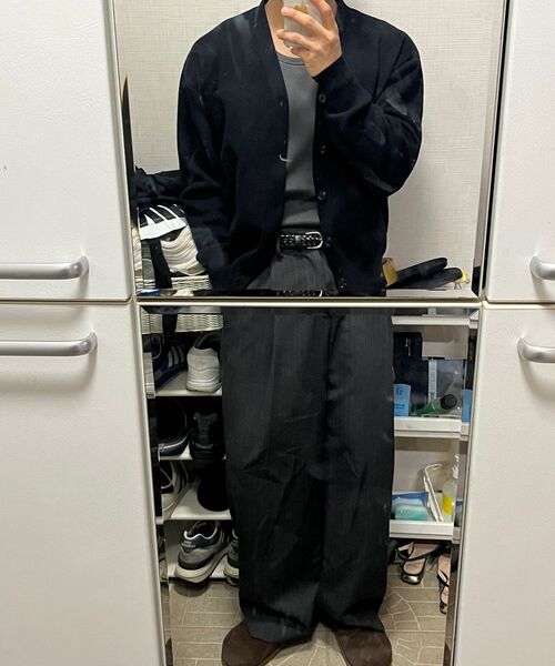 MUSINSA STANDARD（ムシンサスタンダード）の「ピグメントタンクトップ [チャコールグレー]（Tシャツ/カットソー・メンズ・その他・SMALL/XXX-LARGE）」の4枚目の写真