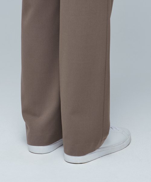 MUSINSA STANDARD（ムシンサスタンダード）の「ジェンダーレスワイドバンディングスラックス[ダスティベージュ]（スラックス・レディース・その他・38/42/36/34/32/30/24/26/28）」の10枚目の写真