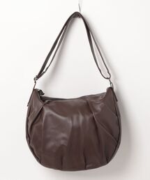 【UNIVERSAL OVERALL】 ECO レザーホーボーショルダー（L) UVO-221