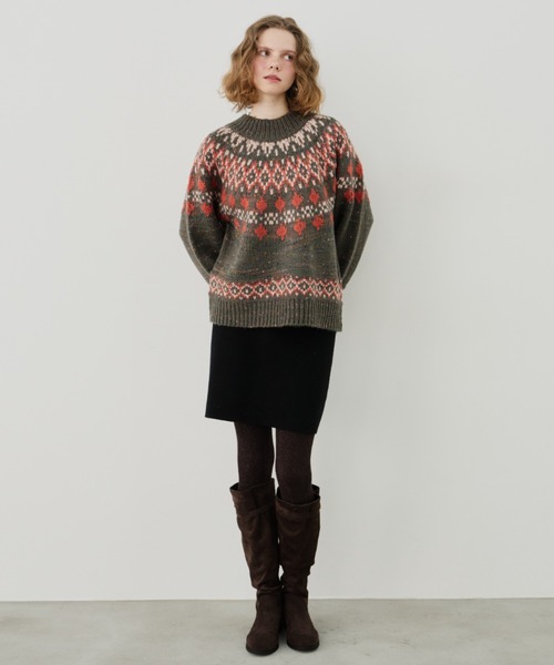 Unitage（ユニテージ）の「フェイクスウェードロングブーツ（ブーツ・レディース・ブラック/ブラウン・MEDIUM/LARGE）」の10枚目の写真