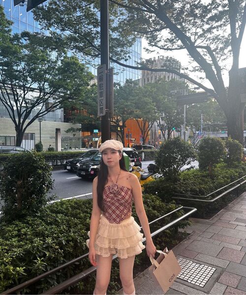 チュチュパンツスカートクリーム（スカート）｜ROUGHNECK（ラフネック