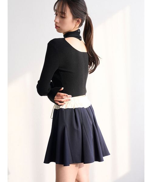 SNIDEL(スナイデル)の「フレアミニスカショーパン(その他パンツ・レディース・ホワイト/ネイビー/ブラック・0/1)」の20枚目の写真