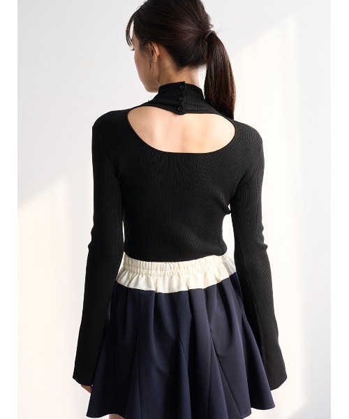 SNIDEL(スナイデル)の「フレアミニスカショーパン(その他パンツ・レディース・ホワイト/ネイビー/ブラック・0/1)」の17枚目の写真