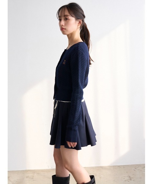 SNIDEL(スナイデル)の「フレアミニスカショーパン(その他パンツ・レディース・ホワイト/ネイビー/ブラック・0/1)」の10枚目の写真