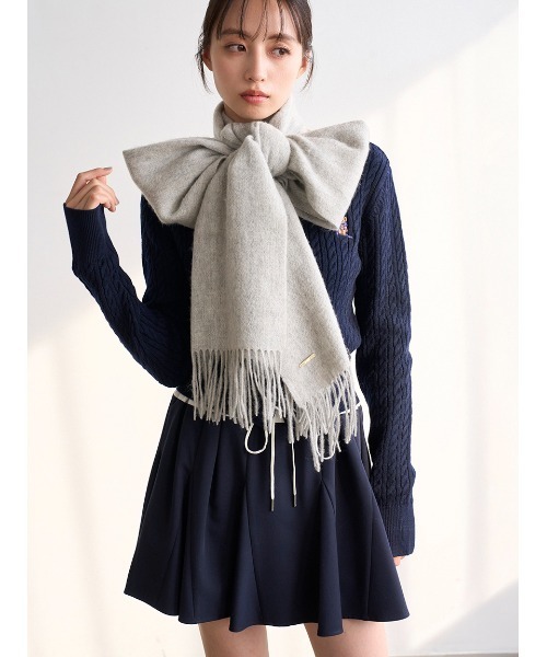 SNIDEL(スナイデル)の「フレアミニスカショーパン(その他パンツ・レディース・ホワイト/ネイビー/ブラック・0/1)」の13枚目の写真