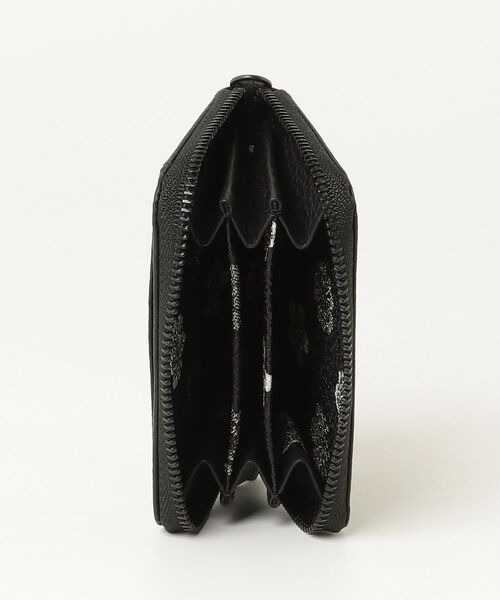 yorozu（ヨロズ）の「yorozu KIRIHANA MINIMUM ROUND WALLET ARCHIVE EDITION (274YZ021)（財布・メンズ・ブラック・FREE）」の4枚目の写真