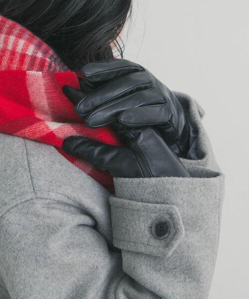 URBAN RESEARCH DOORS(アーバンリサーチドアーズ)の「レザーグローブ(手袋・レディース・ブラック/ブラウン・ONE)」の2枚目の写真