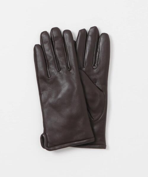 URBAN RESEARCH DOORS(アーバンリサーチドアーズ)の「レザーグローブ(手袋・レディース・ブラック/ブラウン・ONE)」の4枚目の写真