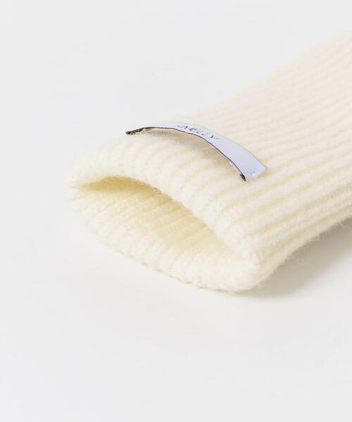 SMELLY（スメリー）の「2WAYホールタッチグローブ（手袋・レディース・ホワイト/グレー・-）」の15枚目の写真