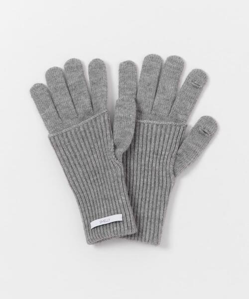 SMELLY（スメリー）の「2WAYホールタッチグローブ（手袋・レディース・ホワイト/グレー・-）」の11枚目の写真
