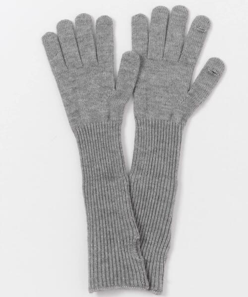 SMELLY（スメリー）の「2WAYホールタッチグローブ（手袋・レディース・ホワイト/グレー・-）」の20枚目の写真