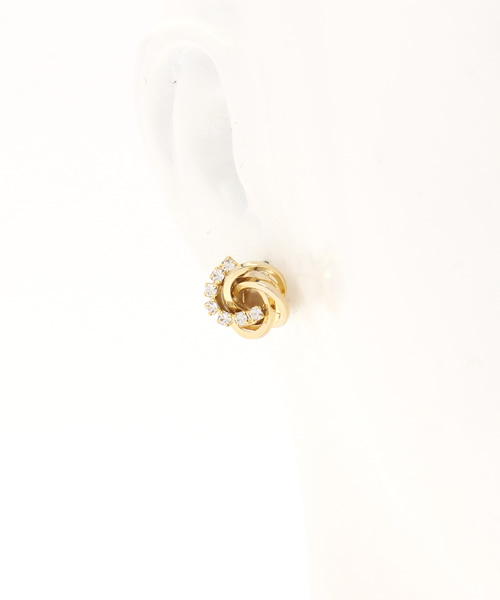 OUTLET（アウトレット）の「【ear PAPILLONNER】ウズマキレーンP（ピアス（両耳用）・レディース・ゴールド・FREE）」の4枚目の写真