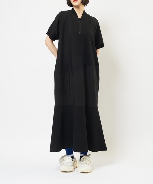 ミックス切替ワンピース（ワンピース）｜gomme（ゴム）のファッション