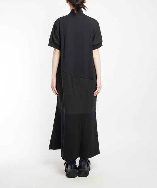 gomme（ゴム）の「ミックス切替ワンピース（ワンピース・レディース・ブラック・MEDIUM）」の19枚目の写真