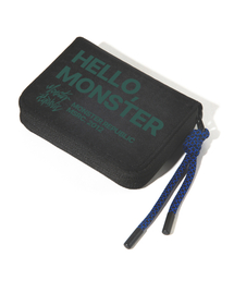 MONSTER REPUBLIC（モンスターリパブリック）の「こんにちは MSRC_旅行コイン財布_カラビナ_ディープグリーン（札入れ/マネークリップ）」