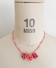 yufect（ユフェクト）の「【Yu】【it】【yufect】Clay Rose Necklace（ネックレス）」