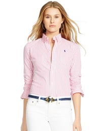POLO RALPH LAUREN | カスタムフィット ストライプド シャツ(シャツ/ブラウス)