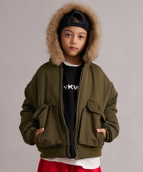 PAIRMANON STREET（ペアマノンストリート）の「裏毛 前後プリント スウェット トレーナー【PAIRMANON STREET】（スウェット・キッズ・レッド/グレー/ブラック系その他/ブルー/ブラック・100/110/120/130/140/150/160/90）」の13枚目の写真