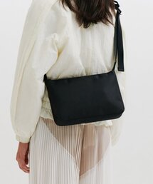 Round Stitch Crossbody Bag M (Black Edition)
