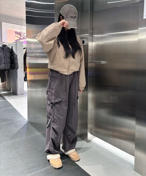 INSILENCE WOMEN(インサイレンスウーマン)の「ウォッシングコットンジャンパーASHBEIGE(デニムジャケット・レディース・その他・MEDIUM/SMALL)」の8枚目の写真