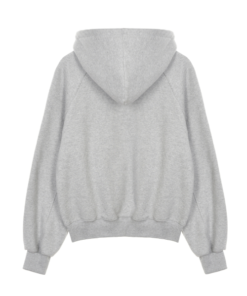 NICK&NICOLE(ニックアンドニコール)の「BUTTERFLY WARM COTTON SWEAT HOOD ZIP UP_GRAY(パーカー・レディース・その他・FREE)」の5枚目の写真
