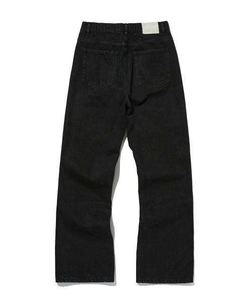 suade（スエード）の「SLIM FLARE DENIM [BLACK]（デニムパンツ・レディース・その他・SMALL/MEDIUM/LARGE）」の5枚目の写真