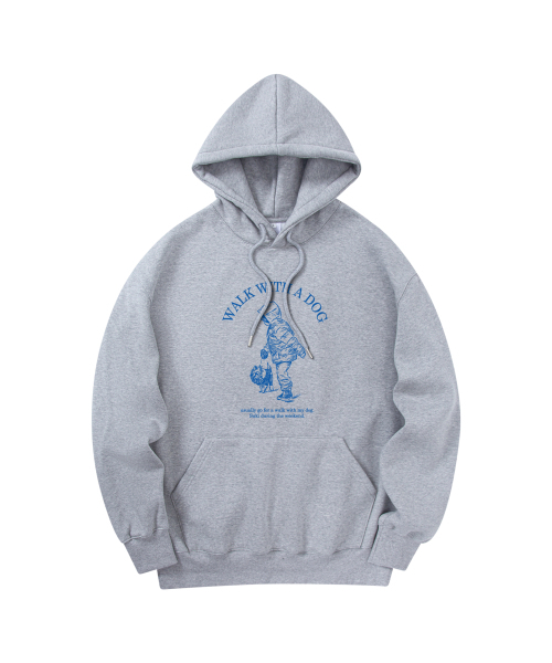 RADINEO(ラディネオ)の「ドッグウォーキングフードグレー(パーカー・メンズ・その他・MEDIUM/LARGE/X-LARGE)」の1枚目の写真