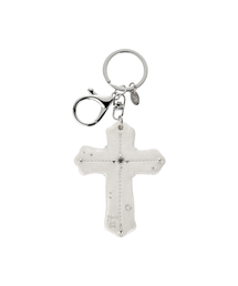 NFF（エヌエフエフ）の「agape keyring-white（キーケース/キーアクセサリー）」