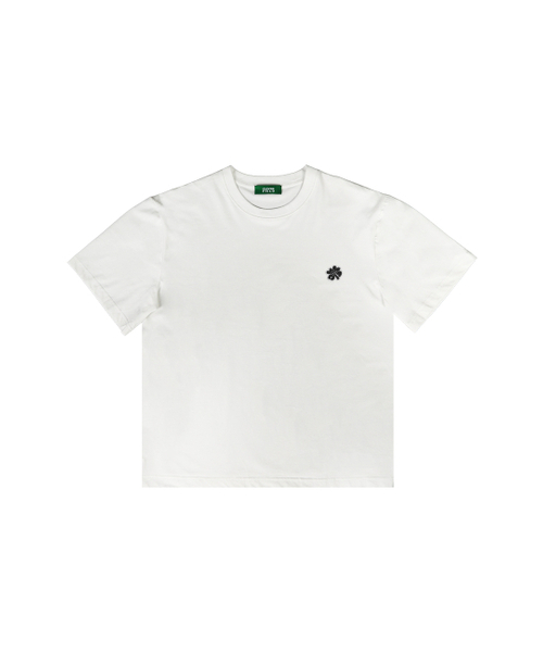 CLEVER FIELD(クレバーフィールド)の「ベーシッククローバーワッペンデイリーTシャツ_ホワイト(Tシャツ/カットソー・メンズ・その他・LARGE/MEDIUM/X-LARGE)」の4枚目の写真