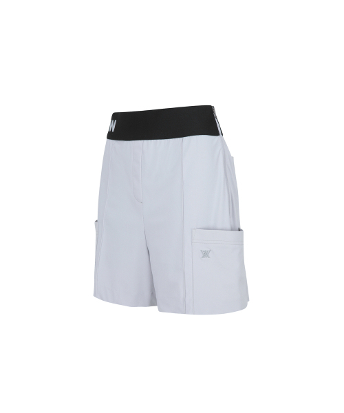 ANEW GOLF(アニューゴルフ)の「WOMEN SM ESSENTIAL COOL HALF PANTS_GR(その他パンツ・レディース・その他・XX-SMALL/X-SMALL/SMALL)」の3枚目の写真
