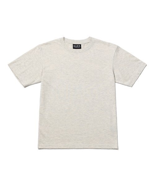 DURTの「DAILY HALF SLEEVE TEE (OATMEAL)(Tシャツ/カットソー・レディース・その他・LARGE/MEDIUM/SMALL/X-LARGE)」の1枚目の写真