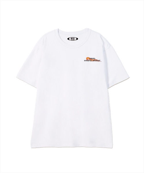 BY.L（バイエル）の「VGPファイヤーロゴ半袖Tシャツホワイト（Tシャツ/カットソー・メンズ・その他・MEDIUM/LARGE/X-LARGE）」の2枚目の写真