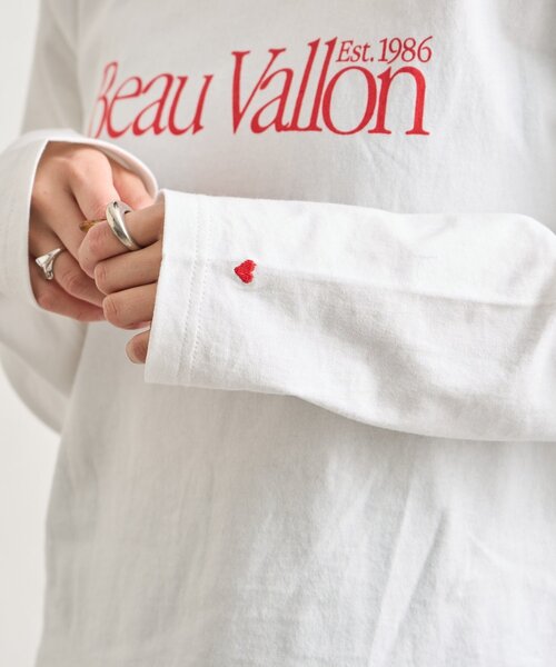 mystic(ミスティック)の「カラーチビロゴロングTシャツ(Tシャツ/カットソー・レディース・オフホワイト/ベージュ・FREE)」の18枚目の写真