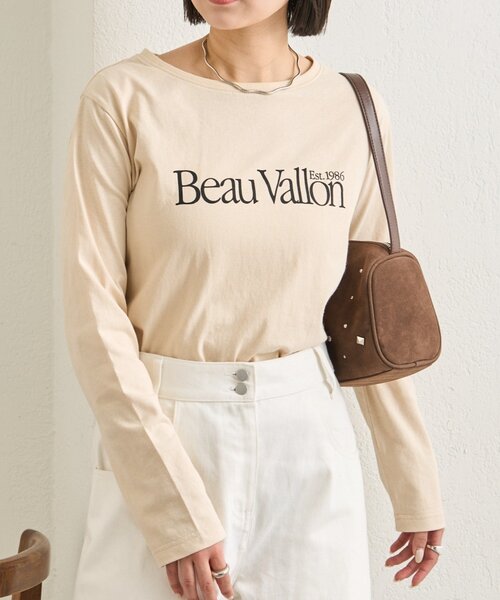 mystic(ミスティック)の「カラーチビロゴロングTシャツ(Tシャツ/カットソー・レディース・オフホワイト/ベージュ・FREE)」の20枚目の写真