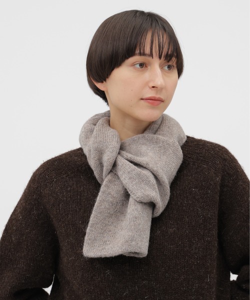 MHL.（エムエイチエル）の「DRY WOOL（ストール/ショール・レディース・ブルー/グレー系その他6・FREE）」の12枚目の写真