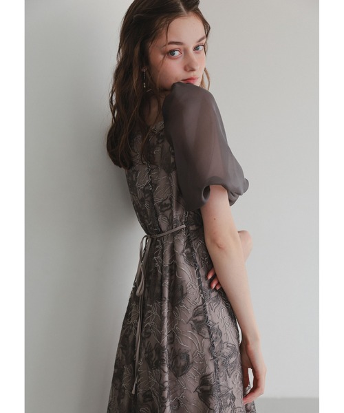 ニュアンスフラワーレースドレス（ドレス）｜Dorry Doll（ドリードール