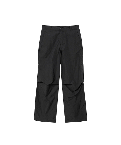 WORTHWHILE MOVEMENT(ワースワイルムーブメント)の「フレアドジャスターパンツ(ブラック)(その他パンツ・メンズ・その他・LARGE/X-LARGE)」の2枚目の写真