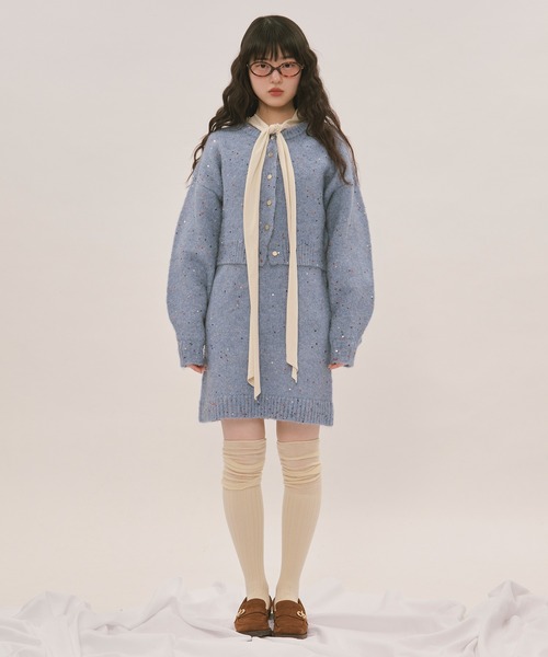 spangle knit set up / スパンコールニットセットアップ（セットアップ