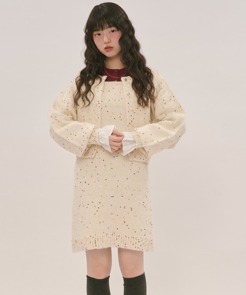 spangle knit set up / スパンコールニットセットアップ（セットアップ