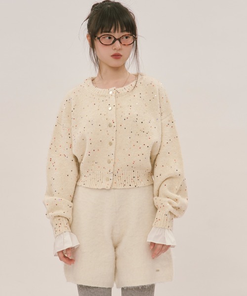 spangle knit set up / スパンコールニットセットアップ（セットアップ