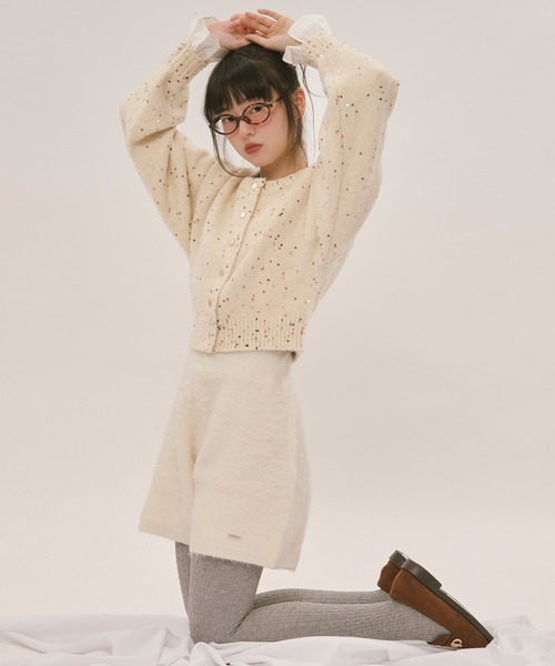 spangle knit set up / スパンコールニットセットアップ（セットアップ