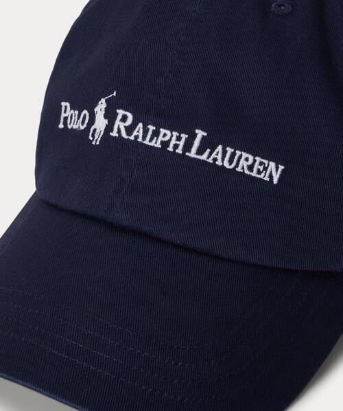 コットン ツイル ボール キャップ（キャップ）｜POLO RALPH LAUREN