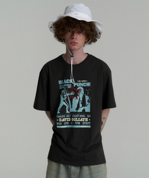 Black Punch T-Shirt - Charcoal