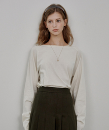 Soft Basic Long Sleeve Cream