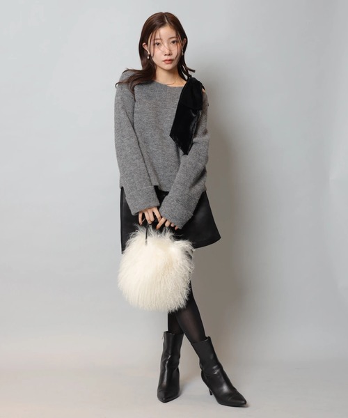 Apuweiser-riche(アプワイザーリッシェ)の「キュロットパンツ(その他パンツ・レディース・ブラック・0/1/2)」の4枚目の写真