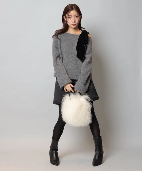 Apuweiser-riche(アプワイザーリッシェ)の「キュロットパンツ(その他パンツ・レディース・ブラック・0/1/2)」の6枚目の写真